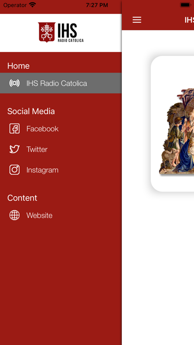 IHS Radio Catolica Screenshot 2 - AppWisp.com IHS Radio Catolica Screenshot 2 - AppWisp.com