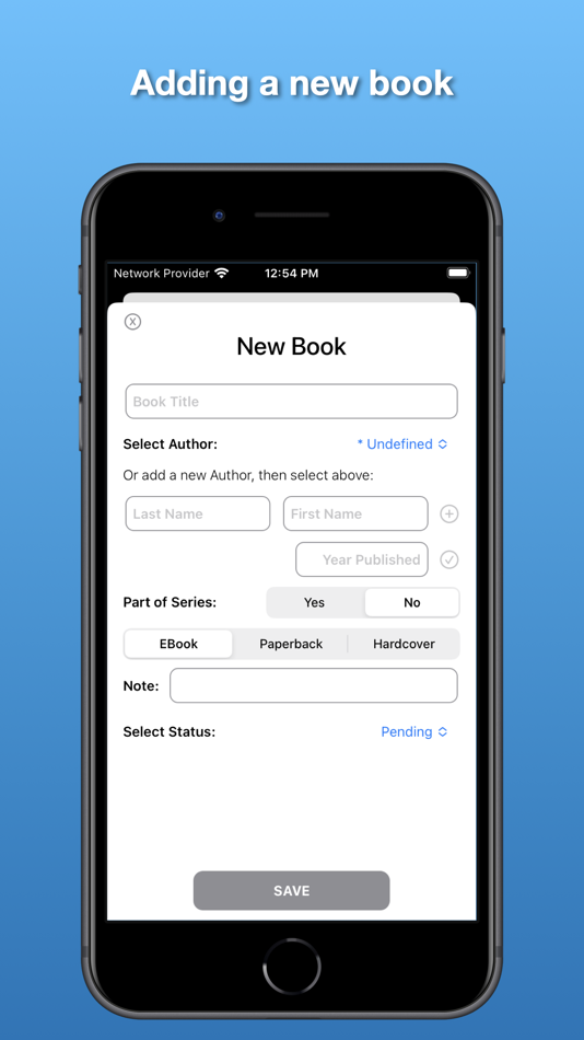 #4. BookLog (iOS) By: Otto Kiefer