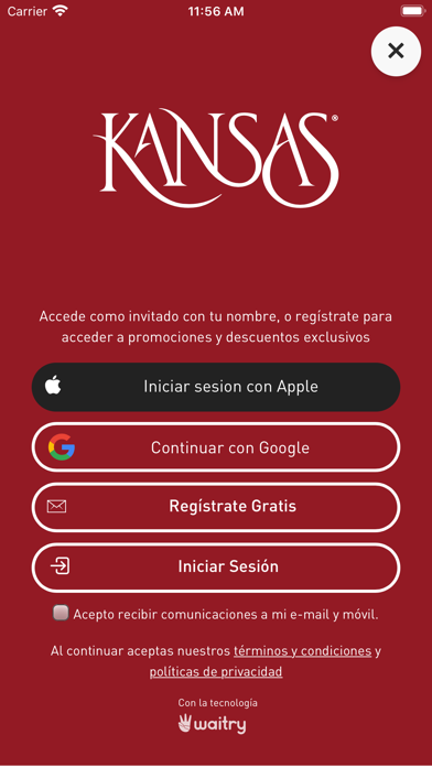 Kansas Grill & Bar Screenshot
