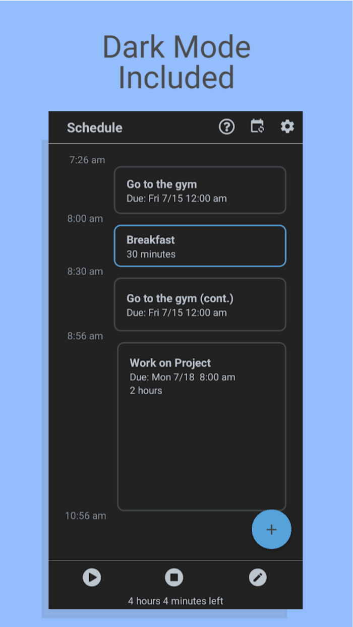 CheckMate - Schedule Creator