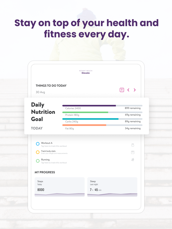 Screenshot #5 pour Novant Health Elevate App