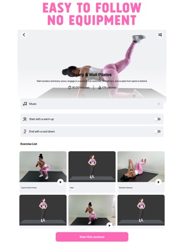 Pilates Fitness & Home Workoutのおすすめ画像4