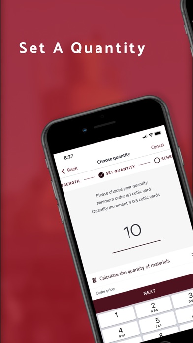 Screenshot 4 of Schlabach Concrete Services App