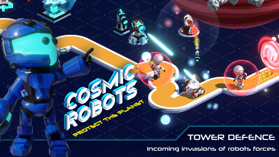 #1. Cosmic Robots (iOS) 由: Aniode