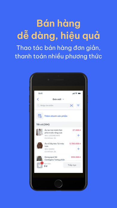 NextShop - Quản lý bán hàng Screenshot