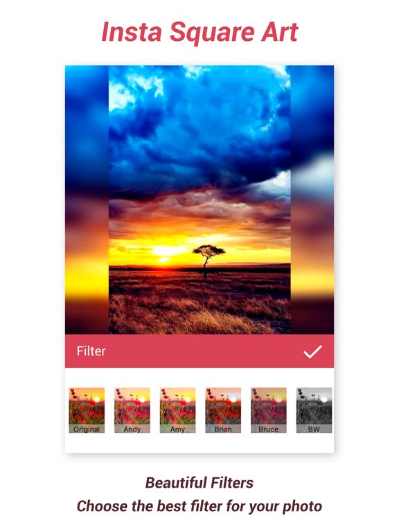 Screenshot #4 pour Insta Square Art Photo Editor
