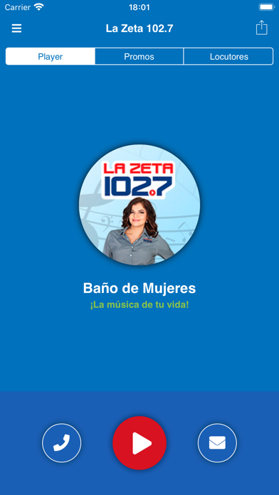La Zeta 102.7 Screenshot