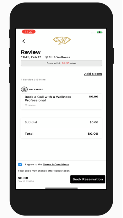 Fit9 Wellness Screenshot