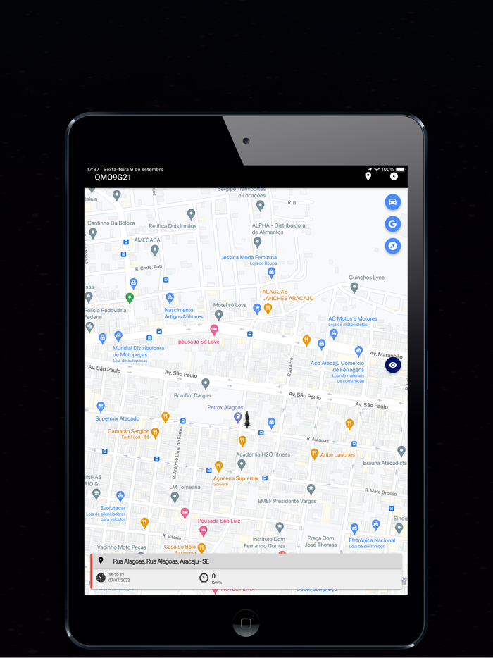 Supercar Rastreamento