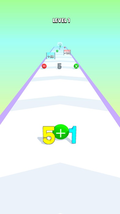 Numbers Rush 3D Screenshot