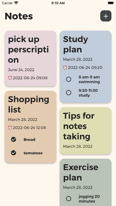 Onlynote:memo,check list,notes Screenshot