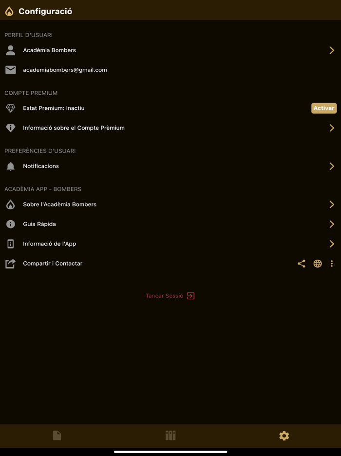 Acadèmia Bombers - Oposicions