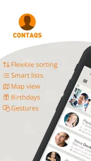 contaqs - the contact manager iPhone Captures Décran 1