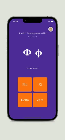 Game screenshot Greek Letters Game apk