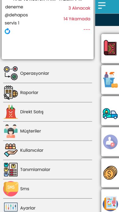 Dehapos Hali Yikama Programi Screenshot