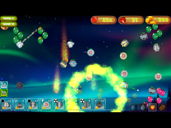 Balloons and Defense