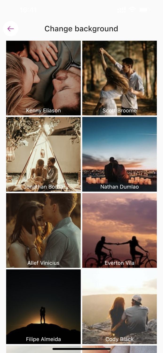 Day Together App - Time Line