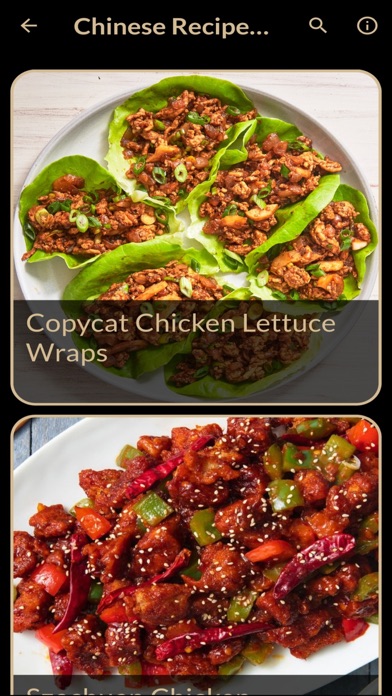 Chinese Recipes Plus Screenshot