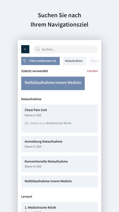 UM Mainz Navi Screenshot