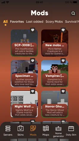 Game screenshot Хоррор Моды для Майнкрафт apk