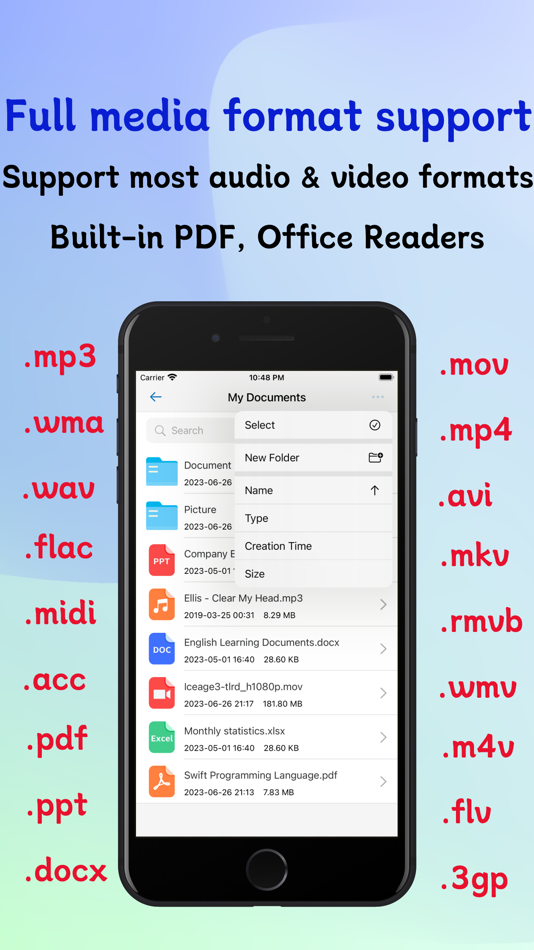 #4. fastPlayer -Local Media Center (iOS) Podle: 少为 刘