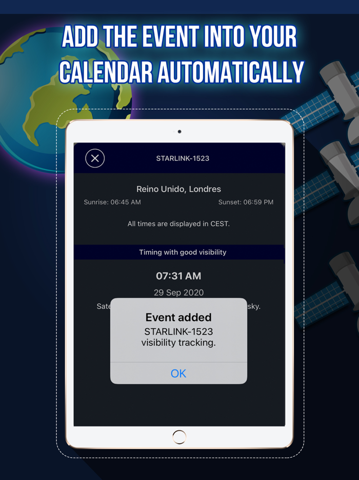 Starlink Satellite Passes