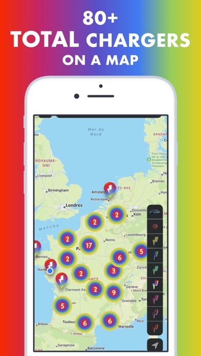 Chargers for Tesla and EV Screenshot