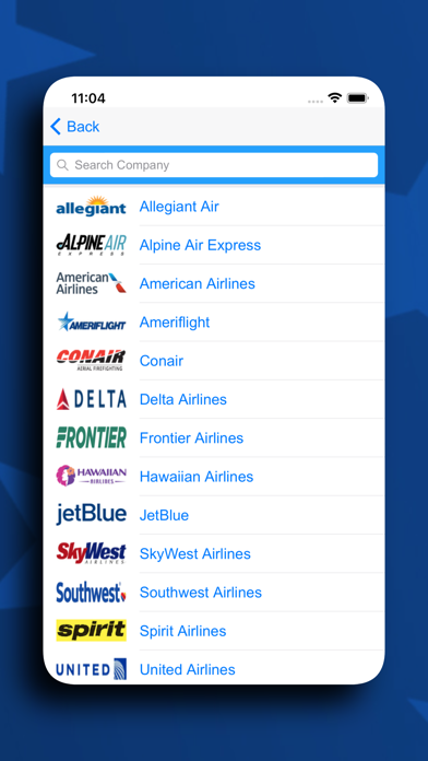 Air USA: Live Flight Radar Screenshot