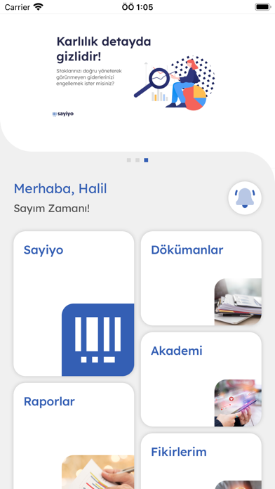 Sayiyo - Sayım Yönetimi Screenshot