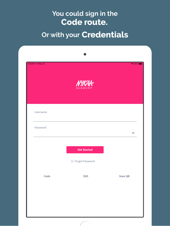 App screenshot