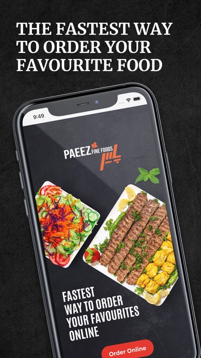 Paeez Fine Foods Screenshot