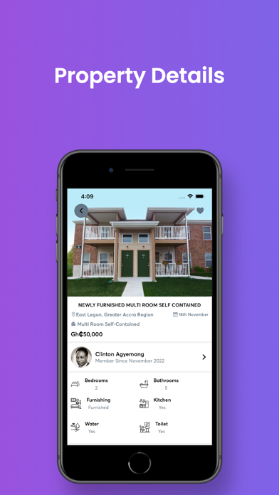 Easy Rent Ghana: Homes & more Screenshot
