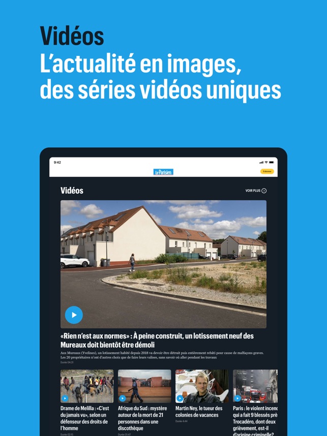Le Parisien : l'info en direct on the App Store