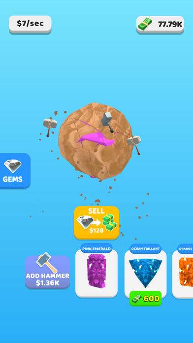 Hit The Gems Screenshot