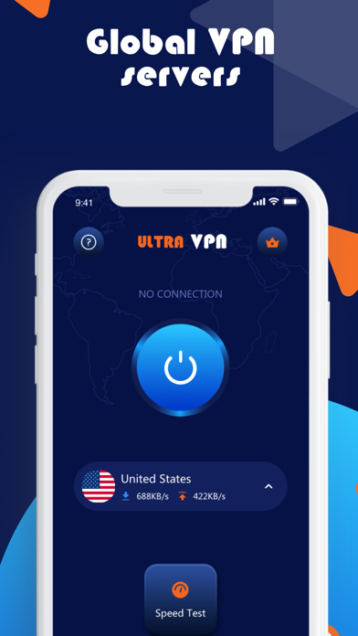 Ultra VPN Screenshot