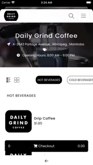 daily grind coffee iphone screenshot 3