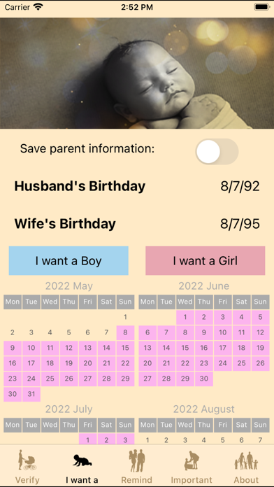 Girl or Boy Screenshot