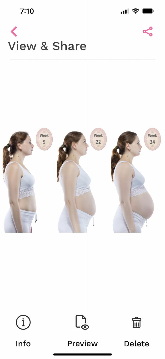 My Baby Bod - pregnancy photos