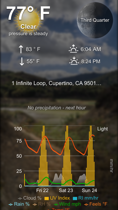 WX Now App Screenshot