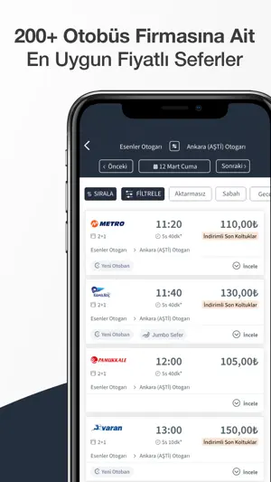 Biletall – Bus & Plane Tickets screenshot 3