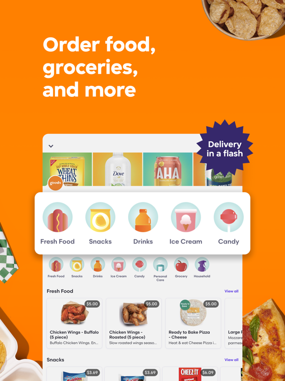 Screenshot #4 pour Grubhub: Food Delivery