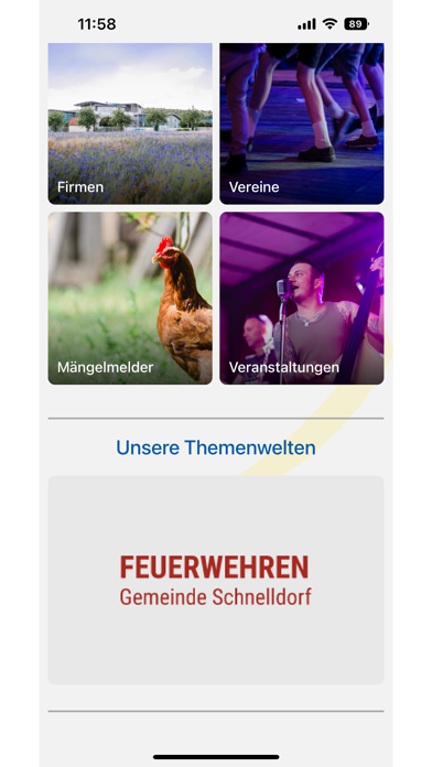 Gemeinde Schnelldorf Screenshot
