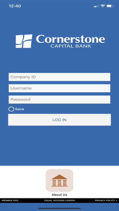 Cornerstone Business Screenshot