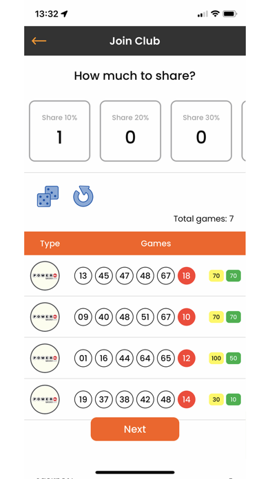 Shareloto App Screenshot