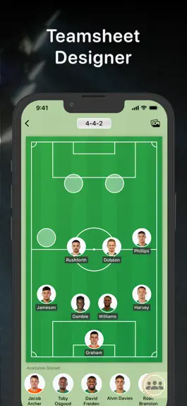 Game screenshot Teamsheet - Soccer Formation apk