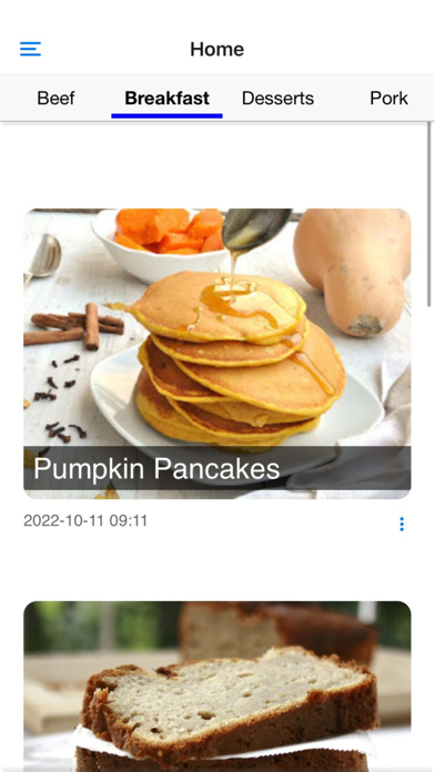 Recipes for Thermomix app Screenshot