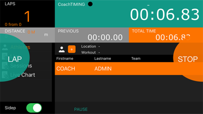 CoachWATCH+ Screenshot