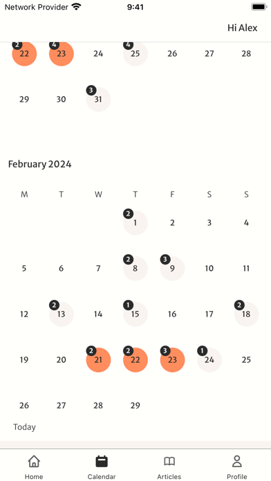 Moxie Menopause Screenshot