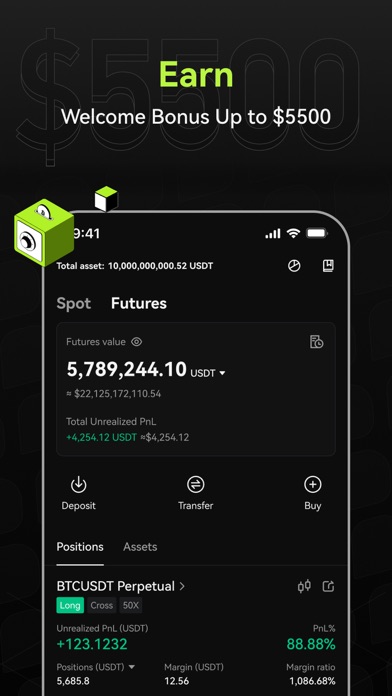 Screenshot #2 pour Bitunix : Crypto & BTC Trading