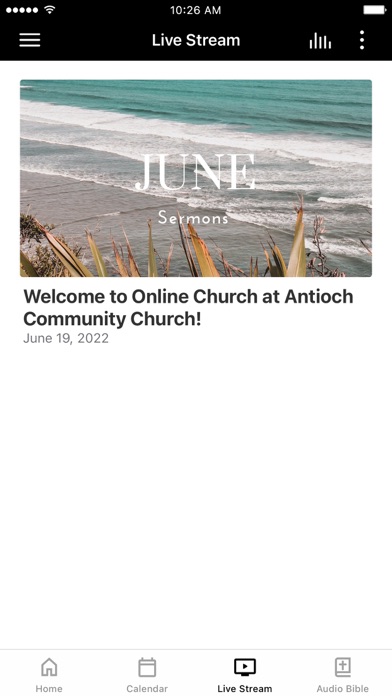 Antioch Community Church | MS Screenshot